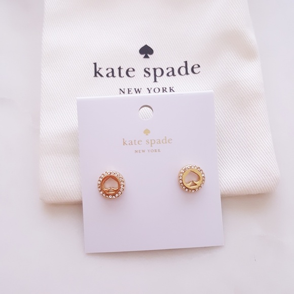kate spade Jewelry - Kate Spade Spot the Spade Stud Earrings